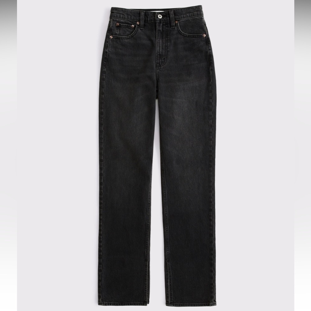 Abercrombie Ultra High Rise 90s Straight Jean
